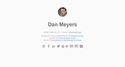 Desktop Screenshot of meyers.me.uk